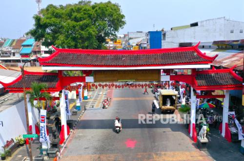 Satu Dekade CSR Merah Putih , Nuansa Merah Putih Warnai Landmark Kota Bogor